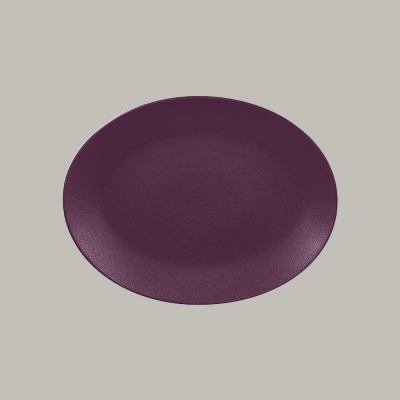 "Neo Fusion MELLOW” Platou oval ,plum purple, 36 cm., Neo Fusion Mellow, 