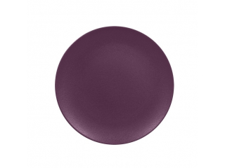 "Neo Fusion MELLOW” Platou, plum purple, d 29cm.