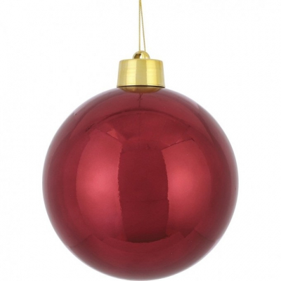 Ornament ”Ball”, red ,d15cm,1 buc, Globuri, 