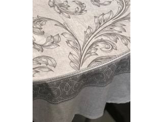 Fata de masa "Bej Gri " D 220 cm 