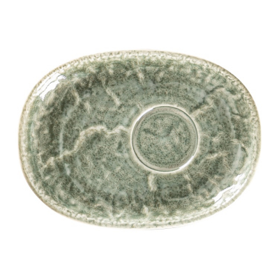 ''Krush Sage'' Farfurioara ovala, 15 cm, 1 buc, Krush Collection, 