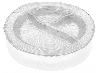 Platou cu 3 secții "Wawe", 36 cm, 1 buc.