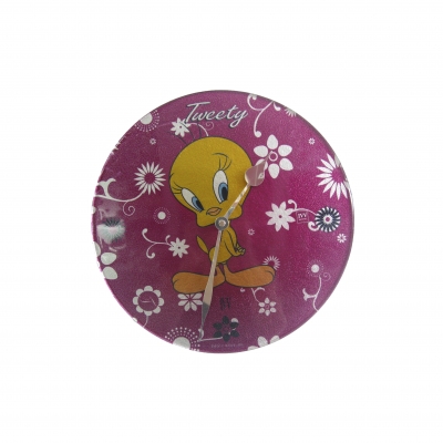 Ceas pentru copii "Tweety", Fucsia, 31cm, 1 buc., Ceasuri pentru copii, 
