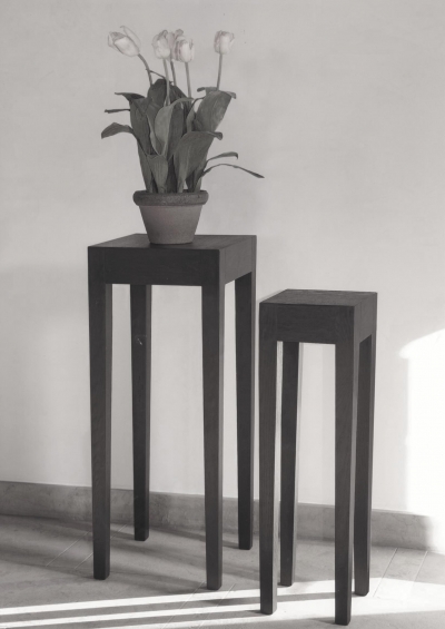 Masuta Dk. Black, 2 piese, Mobilier pentru grădină şi terasă, 