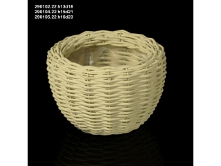 Cos impletit H16 D23 Lt.Yellow, 1 buc