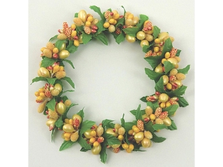 Coronita "Berry" (XL) D13cm Yellow, 1 buc