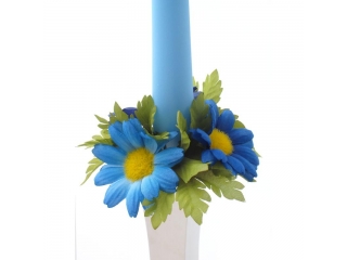 Coronita "Daisy" Blue D10cm, 1 buc