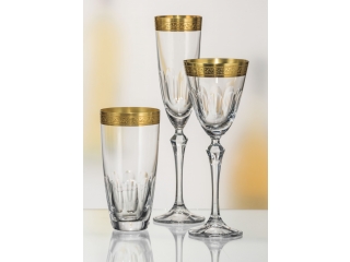 Set pahare pentru apa "Elisabeth" 350 ml, 6 buc