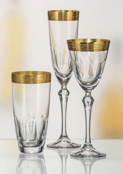 Set pahare pentru apa "Elisabeth" 350 ml, 6 buc, Elisabeth 8317, 