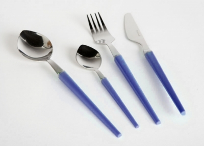 Set tacimuri "Freccia", GiftBox Blue, 24 piese, Set tacamuri 6 persoane, 