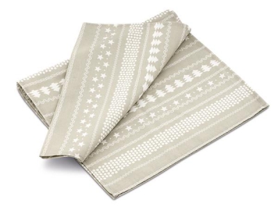 "Holidays" Banda decorativa p/u masa, Beige/White 150*42 cm, 1 buc, Christmas Collection , 