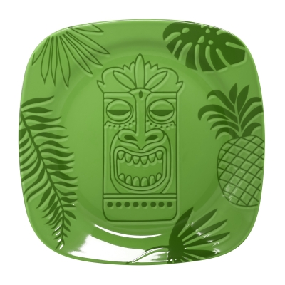 ”Aztek GREEN” Platou patrat, 17 cm, 1 buc, AZTEK, 