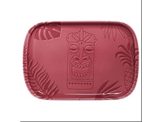 ”Aztek PINK” Platou p/u steak, 30 cm, 1 buc
