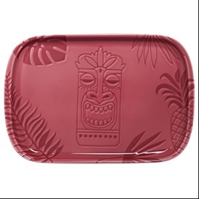 ”Aztek PINK” Platou p/u steak, 30 cm, 1 buc, AZTEK, 