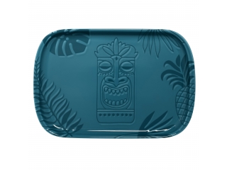 ”Aztek TURQUOISE” Platou p/u steak, 30 cm, 1 buc