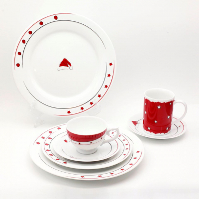 "Dear Santa" Platou pentru desert, 1 buc, Christmas Collection, 