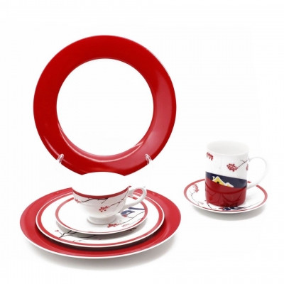 "Little birds" Platou pentru desert, 1 buc, Christmas Collection, 