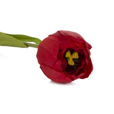 Floare artificiala "tulipano " h43cm,red,1 buc., Flori artificiale, 