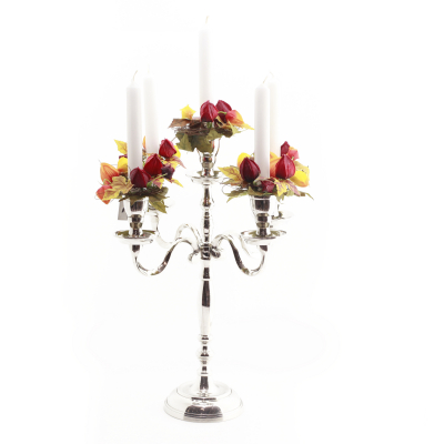  Candelabru din inox 31*125*39 cm, 1 buc, Sfeșnice și Candelabre, 