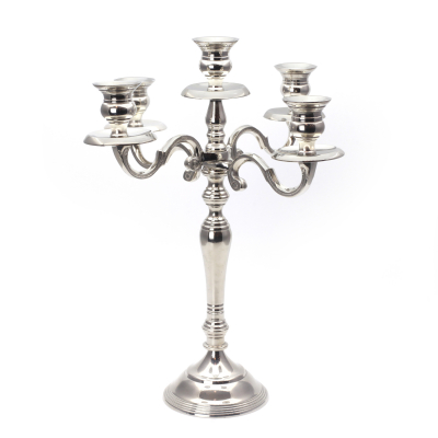 Candelabru din inox cu 5 ramuri 30*11*36 cm, 1 buc, Sfeșnice și Candelabre, 