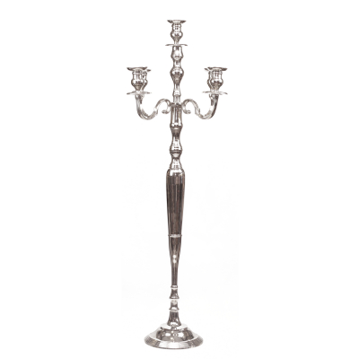  Candelabru din inox cu 5 ramuri  h 100 cm, 1 buc, Sfeșnice și Candelabre, 