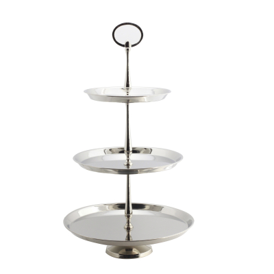 HT/ Etajera din inox 29*11*52 cm, 1 buc, Vase pentru fructe și desert, 