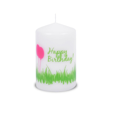 Luminare-pilon "Birthday" 108/68 mm, 1 buc, Holidays, 