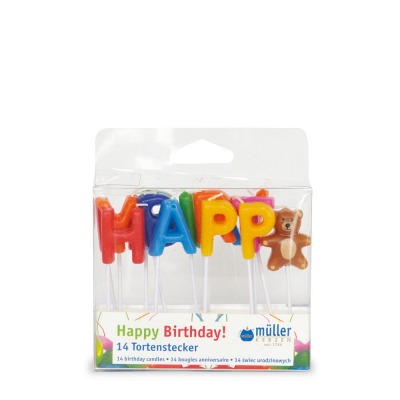 Set lumânări "Birthday" 14 bucăți , Holidays, 