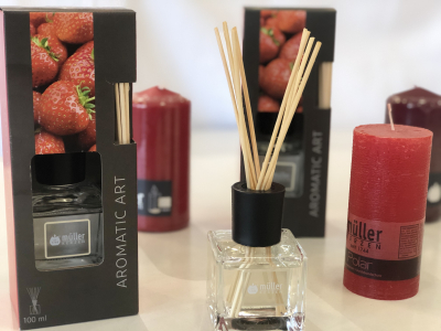 Difuzor cu aromă " Strawberry " , 100 ml, Difuzoare de parfum, 