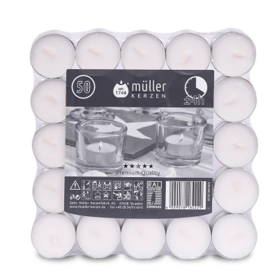 Set luminari "Tea", 50 buc, Tealights, 