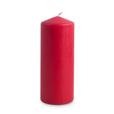 Lumânare - pilon " Red "  200/80 mm, 1 buc, "BSS", 