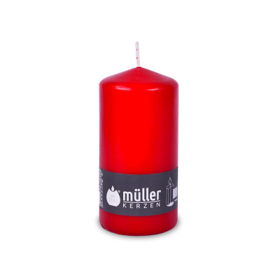 Lumânare - pilon " Red " 135/68 mm,  1 buc, "BSS", 