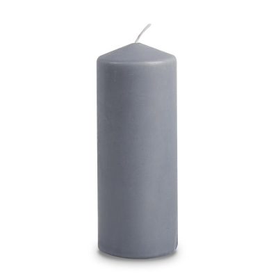 Lumânare - pilon " Grey " 180/68 mm, 60h, 1 buc, "BSS", 