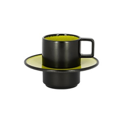 "Fire green" Farfurioara  14,5cm.,1buc., FIRE, 