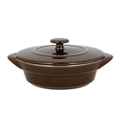 "Genesis” Brown, Oală cu capac, D 10 cm. , GENESIS, 