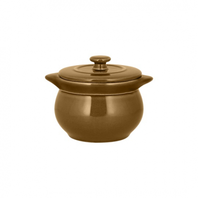 ”Genesis” Caramel, Oală cu capac, D 10 cm. , GENESIS, 