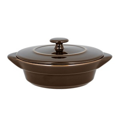 "Genesis” Brown, Oală cu capac, D 16 cm, GENESIS, 
