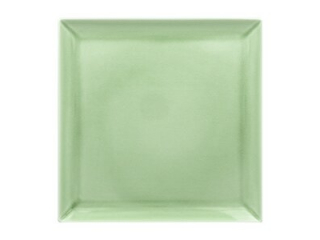 "Vintage Green" Platou patrat  , 27 cm