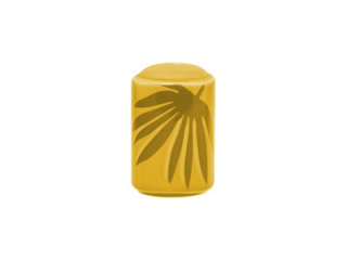 ”Aztek Yellow” Vas pentru sare, 10 cm, 1 buc