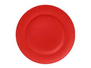 "Neo fusion"Farfurie plata rotunda  t/r 33 cm, Red, 1 buc