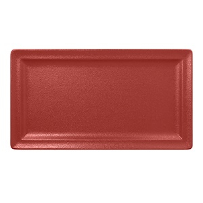 "Neo fusion"Platou dreptunghiular t/r 38 cm. Dark red, 1buc., NEO FUSION, 