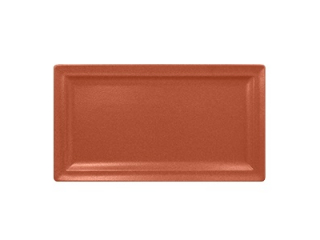 "Neo fusion"Platou dreptunghiular t/r 38 cm.Brown, 1buc.
