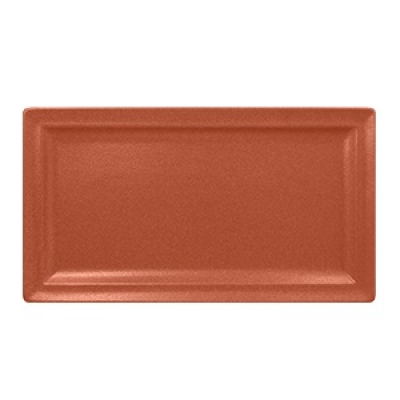 "Neo fusion"Platou dreptunghiular t/r 38 cm.Brown, 1buc., NEO FUSION, 