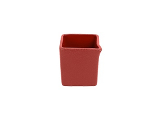"Neo fusion"Vas cub 5cm.60ml  Dark red 1buc.