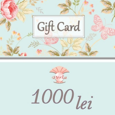 Certificat de Cadou, 1000 lei, Certificate CADOU, 