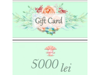 Certificat de Cadou, 5000 lei
