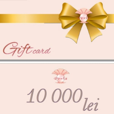 Certificat de Cadou, 10000 lei, Certificate CADOU, 