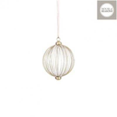 Glob "Ornament", Gold, d10 cm, 1pcs, Globuri, 