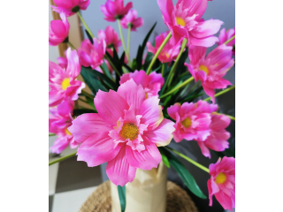 Floare artificiala "Cosmos" h52 cm, 1 buc.