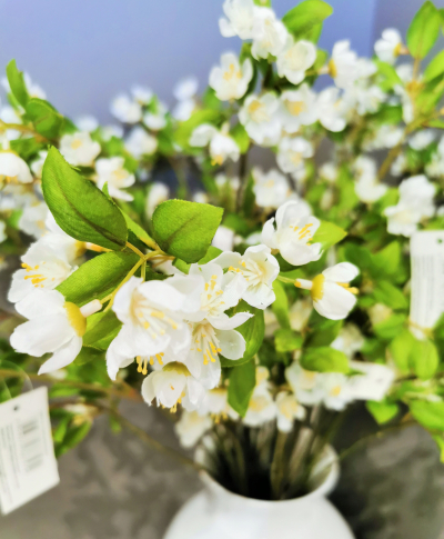 Floare artificiala "Crategus" h72 cm, 1 buc., Flori artificiale, 